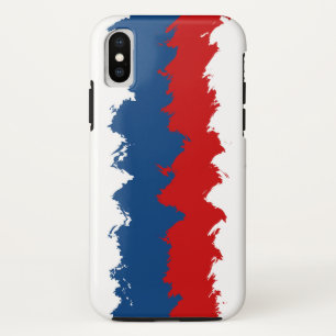Rood, wit en blauw schaafje Case-Mate iPhone case