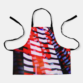 Rood wit en blauw schort