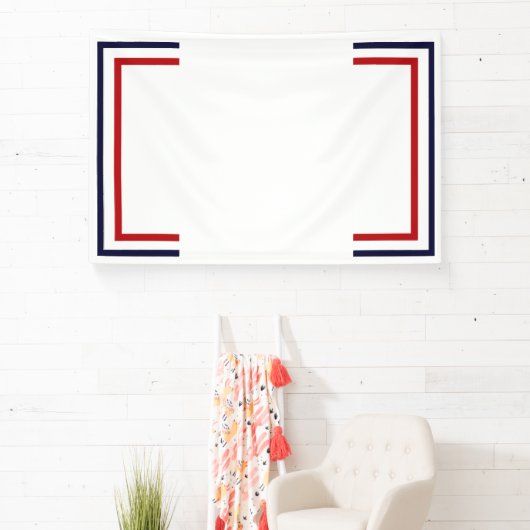 Rood wit en blauw spandoek (Insitu)