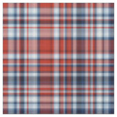 Rood wit en blauw speldenstang stof (Close Up)