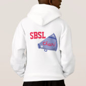 Rood, wit en blauw-Spirit Cheerleader (Achterkant)