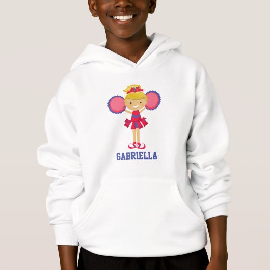 Rood, wit en blauw-Spirit Cheerleader (Voorkant)