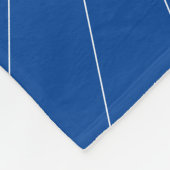 Rood, wit en blauw sterren vieren fleece deken (Hoek)