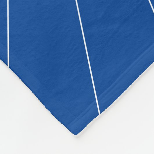 Rood, wit en blauw sterren vieren fleece deken (Hoek)