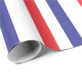 Rood, wit en blauw strippapier cadeaupapier (Rol Hoek)