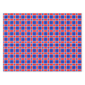Rood wit en blauw tafelkleed (Voorkant (Horizontaal))
