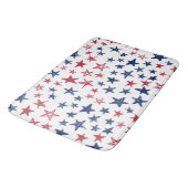 Rood wit en blauw tandvlees badmat (Gekanteld)