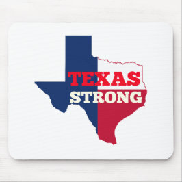 Rood, wit en blauw "Texas Strong" Muismat