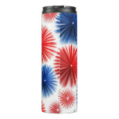 Rood, wit en blauw thermosbeker (Achterkant)