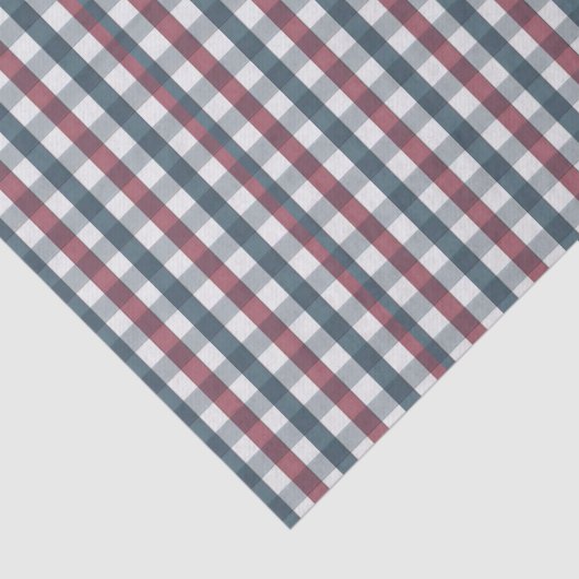 Rood, wit en blauw tissuepapier (Detail)