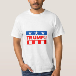 Rood wit en blauw TRIUMPH t-shirt