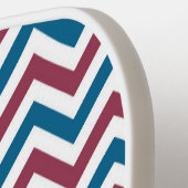 Rood Wit en Blauw USA Custom Name Pickleball Paddle (Links Detail)