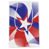 Rood wit en blauw verblinden me patriottische cade medium cadeauzakje (Voorkant)