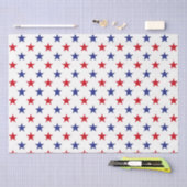 Rood Wit en Blauw Vier Juli Tissuepapier (Craft)