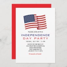 Rood wit en blauw vierde juli Onafhankelijkheidsda