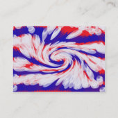 rood wit en blauw, visitekaartje (Achterkant)