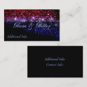 Rood wit en blauw Visitekaartje (Voorkant / Achterkant)