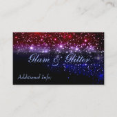 Rood wit en blauw Visitekaartje (Voorkant)