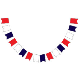 Rood Wit en Blauw Vlaggetjes