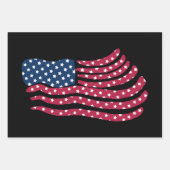 Rood wit en blauw vlagontwerp inpakpapier vel (Voorkant 3)