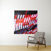 Rood wit en blauw wandkleed (In Situ (horizontaal))