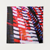 Rood wit en blauw wandkleed (Voorkant)