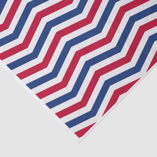 Rood Wit en Blauw Weefseldocument Tissuepapier (Detail)