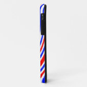 Rood wit en blauw werveling Case-Mate iPhone case (Achterkant/links)
