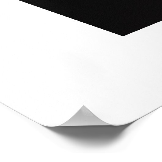 Rood wit en blauw Zee glas Poster (Hoek)