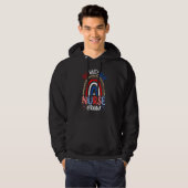 Rood wit en blauw zurig Rn Squad regenboog 4e Hoodie (Voorkant volledig)
