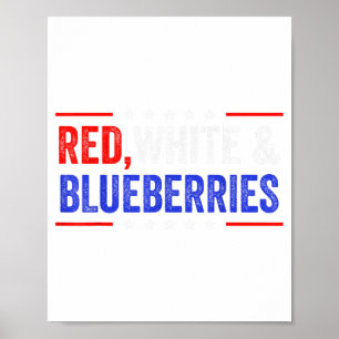 Rood, Wit En Blauwe Bessen Patriot Dom 2025 Poster