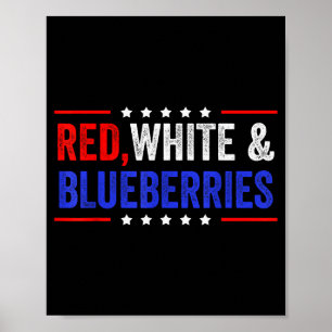 Rood, Wit En Blauwe Bessen Patriot Dom 2025 Poster