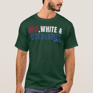Rood Wit en Blauwe Bessen vriend T-shirt