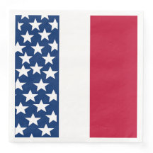 Rood, wit en blauwe Stars and Stripes 4 juli