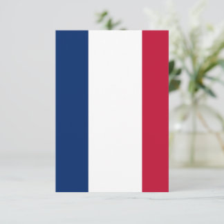 Rood Wit en Blauwe Strepen Patriottische lege kaar