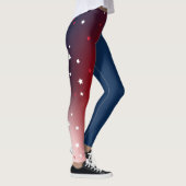 Rood Wit en Blauwe Vrijheid Leggings (Rechts)