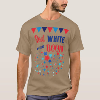 Rood Wit en BOOM T-shirt