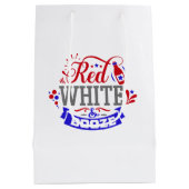 Rood wit en Booze Medium Cadeauzakje (Achterkant)