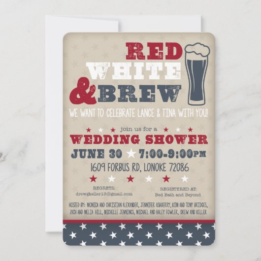 Rood, wit en brew (Voorkant)