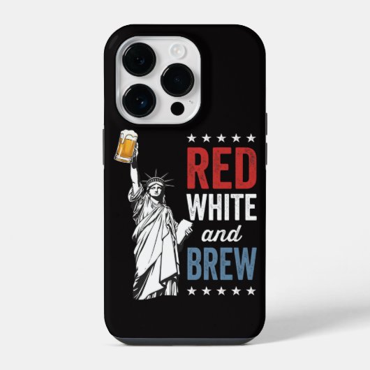 Rood Wit en Brouw 250ste Verjaardag iPhone Hoesje (Achterkant)