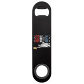 Rood Wit en Brouw 250ste Verjaardag Speed Flessenopener (Achterkant)