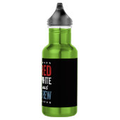 Rood Wit en Brouw 250ste Verjaardag Waterfles (Rechts)