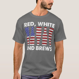 Rood Wit En Brouwsels vintage T-shirt