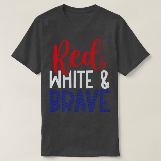 Rood Wit en Dapper T-shirt (Design voorkant)