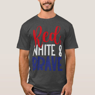 Rood Wit en Dapper T-shirt