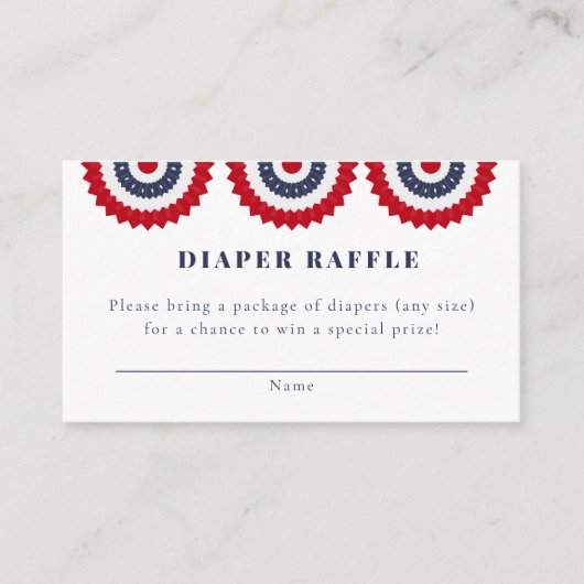 Rood Wit en Due Baby shower Enclosure Kaart (Voorkant)