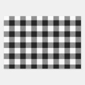 Rood Wit en Groen Chevron Buffalo Plaid Inpakpapier Vel (Voorkant 2)