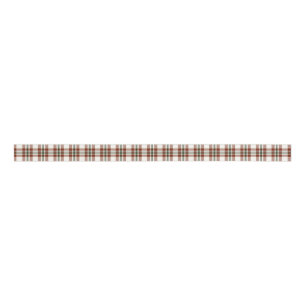 Rood, wit en groen gekleed grosgrain lint