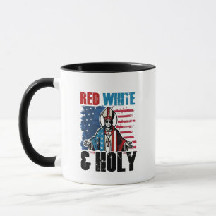 Rood wit en Heilige Paus Leo XIV, 4 juli Mok