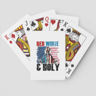 Rood wit en Heilige Paus Leo XIV, 4 juli Pokerkaarten